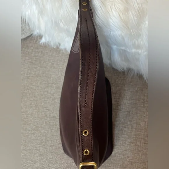 Vintage Coach B2D-9623 Legacy West Hobo shoulder bag brown leather - Picture 3 of 13